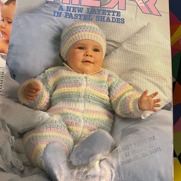 Lot of 5 Phildar Pingouin BABY knitting books VG - Picture 4 of 11